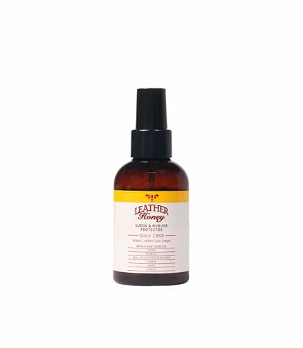 Leather Honey Suede Protector Spray for Boots, Shoes, and Accessories