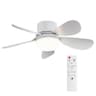 ASALL 16.54-Inch Socket Fan Light with Stepless Dimming and Sleep Timer