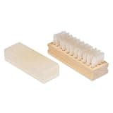 Angelus Suede & Nubuck Cleaner Kit with Stain Eraser Block and Nylon Bristle Brush