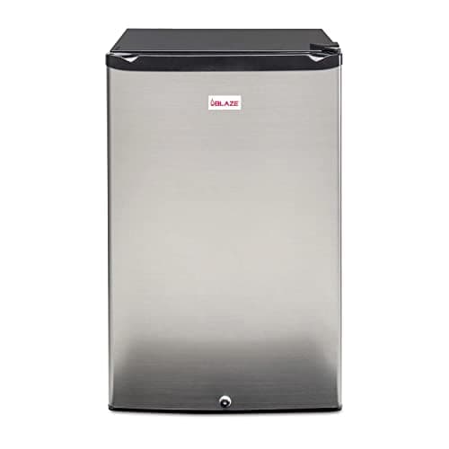 Blaze 20-Inch Compact Outdoor Refrigerator 304 Stainless Steel 4.4 Cu Ft