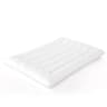 Hombys Ultra Thin Flat 2.5-Inch 3D Microfiber Machine Washable Pillow