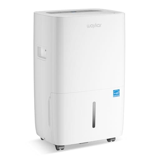 Waykar 80-Pint Energy Star Dehumidifier for Basements and Spaces up to 5,000 Sq. Ft