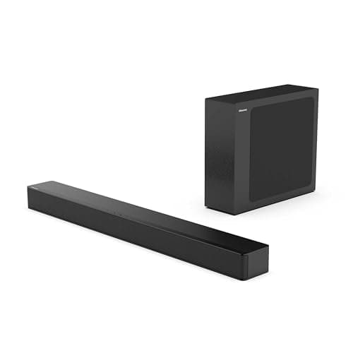 Hisense HS2100 2.1-Channel Soundbar with Wireless Subwoofer & Bluetooth 5.3