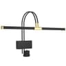 Cocoweb 22-Inch LED Grand Piano Light with Dimmable Illumination and Brass Accents