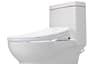 Alpha Bidet UX Pearl Ultra-Slim Electric Bidet Toilet Seat with Tankless Heating
