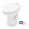 SEAFLO Porcelain RV Toilet, 19-Inch Residential Height, Elongated Bowl