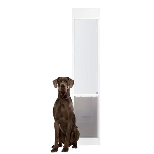 PetSafe Heavy-Duty Sliding Glass Pet Door Insert with Adjustable Height, XL