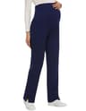 AMPOSH Women's Maternity Scrub Pants with Over-Belly Band and Hem Vents