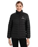 Venustas Women's Lightweight Puffer Heated Jacket with Graphene Lining