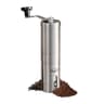 JavaPresse Manual Coffee Grinder with Stainless Steel Body and Ceramic Conical Burrs