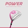 Precise M5 Women's Complete Titanium Golf Club Set with Dual-Strap Bag