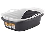 Arm & Hammer Extra-Large Rimmed Open Cat Litter Box Pan with High Sides
