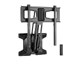 Monoprice Premium Height-Adjustable Motorized Above Fireplace TV Mount