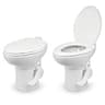 SEAFLO Porcelain RV Toilet, 19-Inch Residential Height, Elongated Bowl