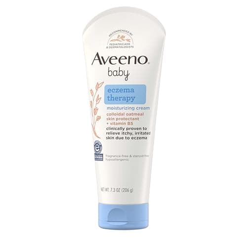Aveeno Baby Eczema Therapy Moisturizing Cream with Colloidal Oatmeal, 7.3 oz