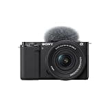 Sony Alpha ZV-E10 APS-C Interchangeable Lens Vlogging Camera with 24.2MP