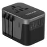 VINTAR 30W 6-in-1 International Power Adapter with 3 USB-C & 2 USB-A Ports