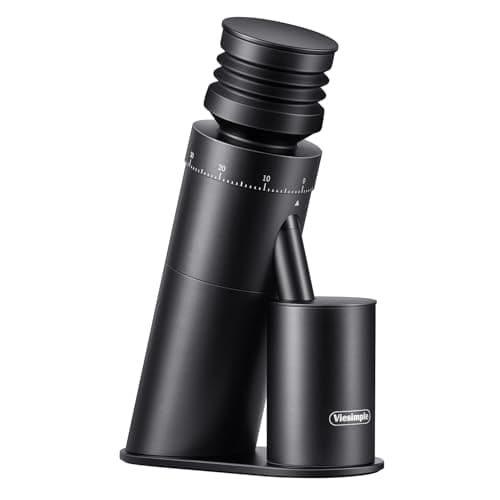 Viesimple Gen 4 Single Dose Conical Burr Coffee Grinder for Espresso