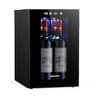 EUHOMY 18L Freestanding Countertop Compressor Wine and Beverage Can Refrigerator
