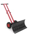GarveeTech 29-Inch Carbon Steel Wheeled Snow Shovel with Anti-Skid Tires