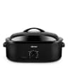 AROMA 18-Quart Electric Roaster Oven Featuring a Self-Basting Lid Design