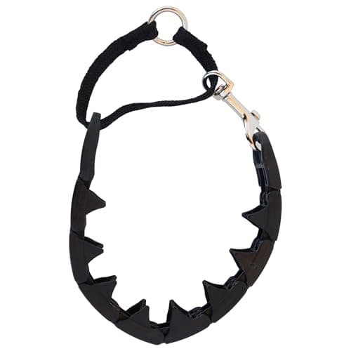 Starmark Pro-Training Dog Collar, Gentle Pinch-Free Leash Correction, Large