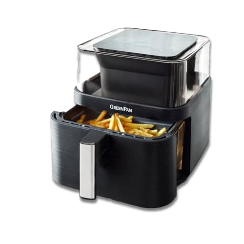 GreenPan Clearview Extra Large 7 Quart Ceramic Air Fryer with Window