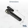 Good Cook Safe Cut Side-Cutting Smooth Edge Manual Can Opener Tool, Black