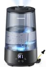 Homvana H101 SilentSpray Cool Mist Humidifier for Bedrooms and Nurseries, 3.6L