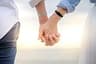 Smart Touch Bracelet Set with Emergency SOS Feature for Distant Couples