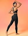 IUGA Hidden Scrunch Butt Lifting Compression Gym Leggings with Pockets