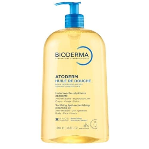 Bioderma Atoderm Shower Oil Non-Comedogenic Cleanser for Sensitive Skin