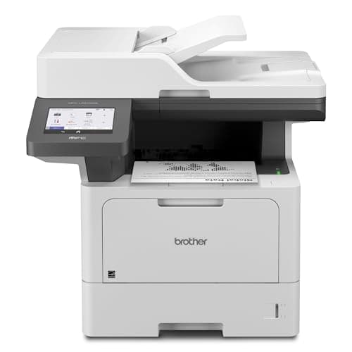 Brother MFC-L5915DW Professional Monochrome All-in-One Laser Printer with 50 ppm Speed