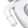 BIGCOW Ultra-Slim Dual Nozzle Frontal & Rear Wash Bidet Attachment Seat