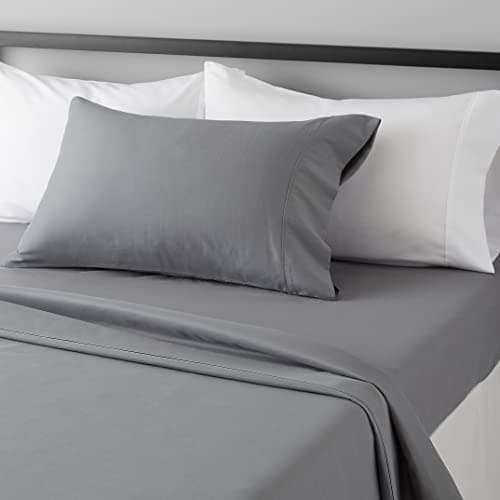 Basics Lightweight Brushed Microfiber Twin XL 3-Piece Sheet Set with 14-Inch Pockets