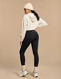 Heathyoga High-Waisted Thermal Winter Leggings with Functional Pockets