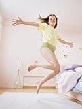 TIICHOO Seamless Menstrual Period Panties, Mid-Waist 5-Pack for Everyday Wear
