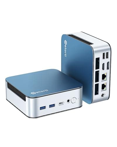 Getorli Mini PC with AMD Ryzen 7 6800H, Radeon 680M, 32GB LPDDR5 RAM & 1TB SSD