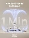 Dreo Omni-Directional Smart Pedestal Fan with Wi-Fi and Voice Control