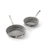 All-Clad HA1 Hard-Anodized Ceramic Nonstick 8.5 and 10.5-Inch Frying Pan Set