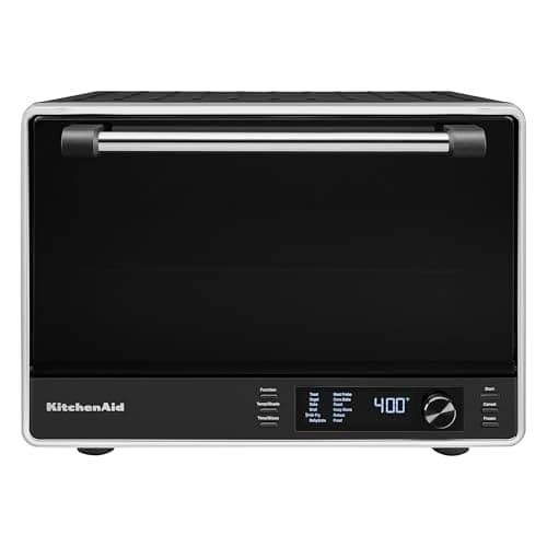 KitchenAid KCO224BM Dual Convection Countertop Oven with Temperature Probe