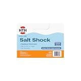 HTH 52047 Swimming Pool Care Salt Shock, Stabilized Chlorinator, 5 x 12oz Packets
