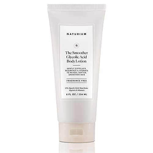 Naturium The Smoother Glycolic Acid Body Lotion Exfoliating Treatment with 10% AHA