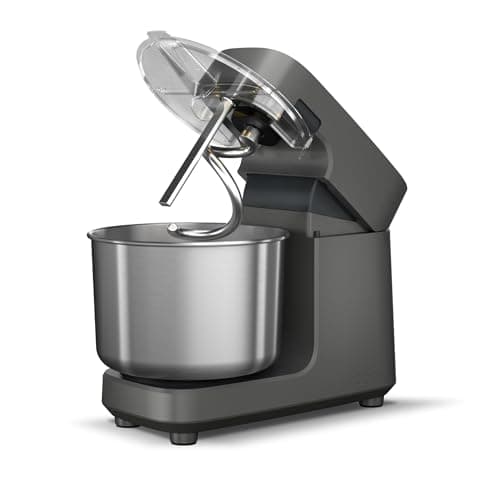 Ooni Halo Pro Spiral Dough Stand Mixer with 58 Speeds, 7.3-Quart (Charcoal)