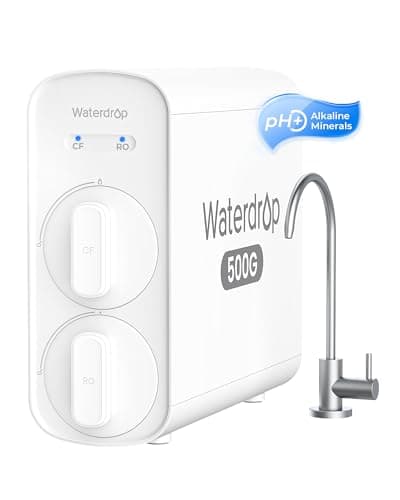 Waterdrop G5P500A Alkaline Mineral pH+ Reverse Osmosis Water Filter System