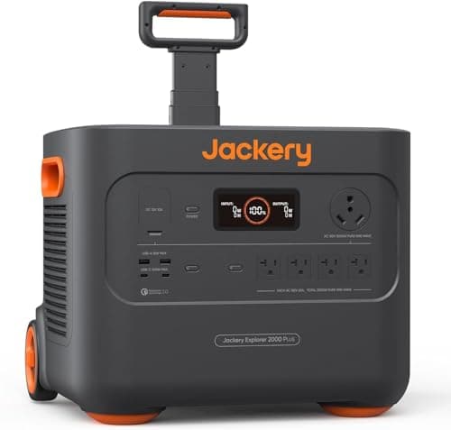 Jackery Explorer 2000 Plus Portable Power Station with 2042Wh Capacity 3000W Output