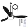 Amico 42-Inch IP65 Waterproof Plug-In Ceiling Fan with Reversible DC Motor