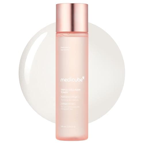 Medicube Triple Collagen Toner for Deep Hydration and Plumping, 4.73 fl oz