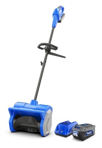 Wild Badger Power 12-Inch 40V Brushless Cordless Electric Snow Shovel Kit