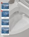 EPLO E18PRO Modern Elongated Smart Toilet with Built-in Tank and Bidet